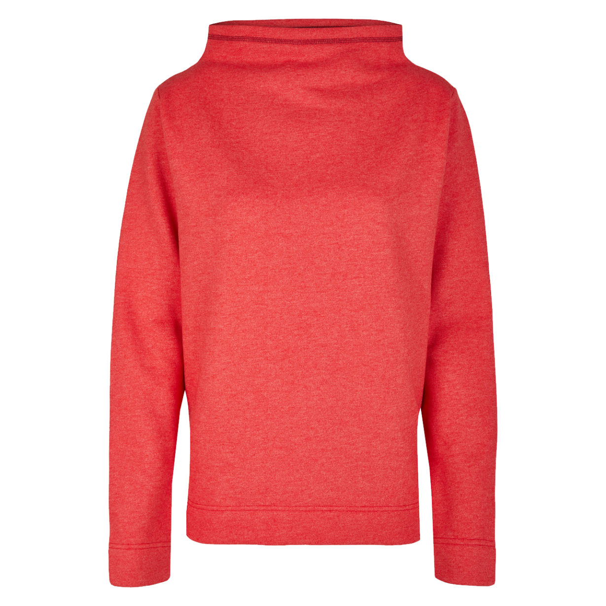 Emily - Sweatshirt mit Stehkragen Rot