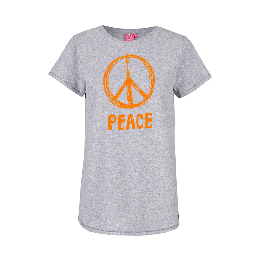 Deern - T-Shirt mit Peace Print