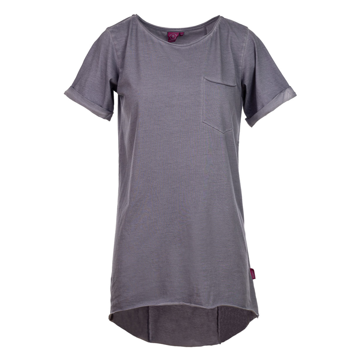 Antonia – Langes T-Shirt Sunkissed Grey