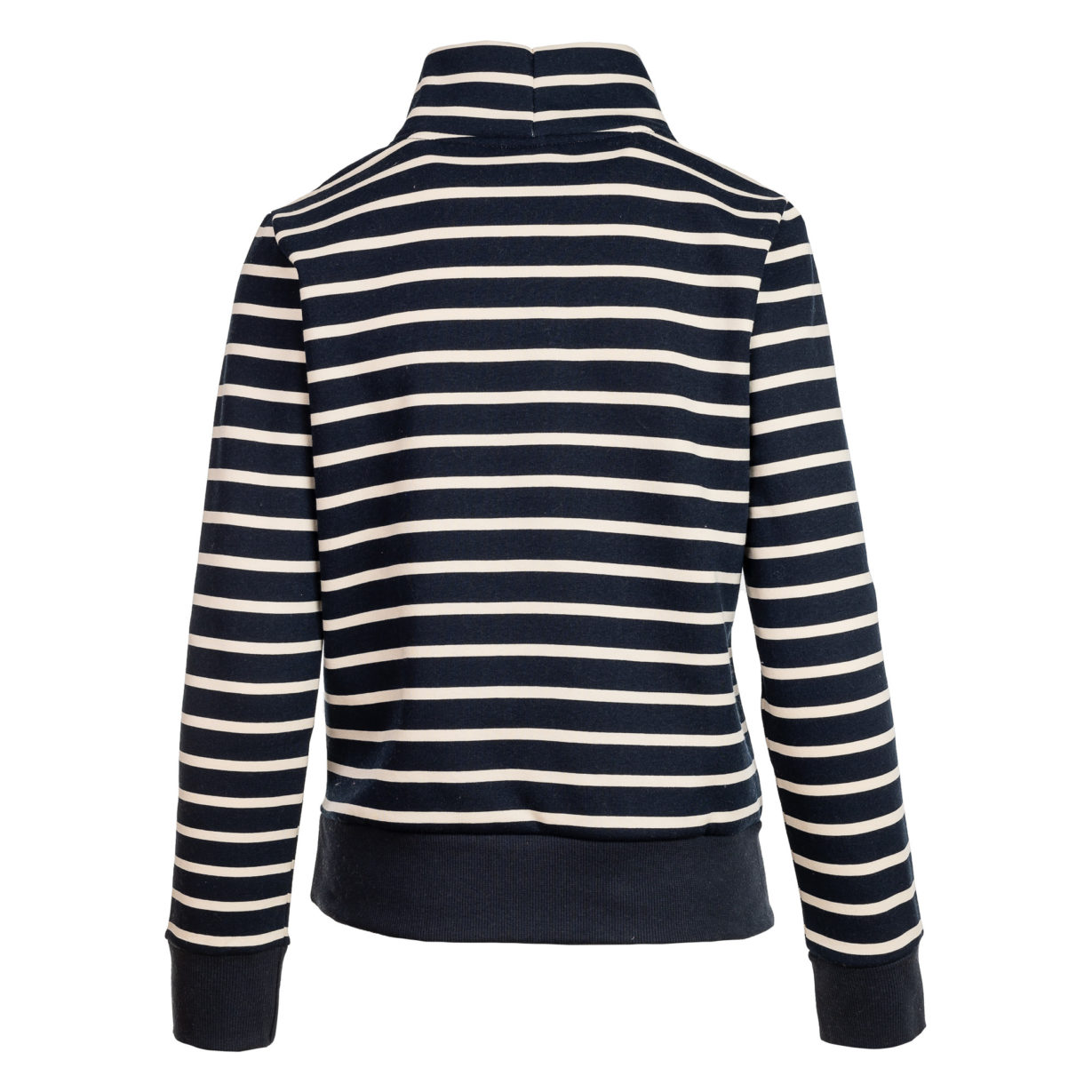 Irmgard - Sweatshirt mit Stehkragen Navy Rücken